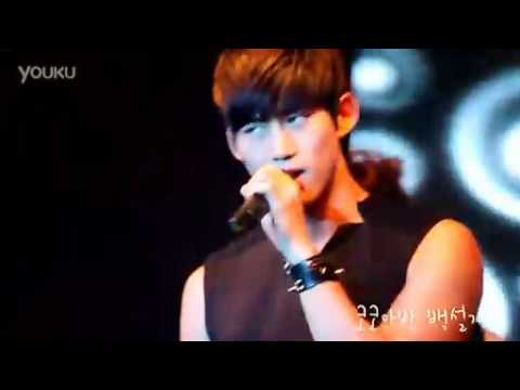 Cute Taec during sound system fail