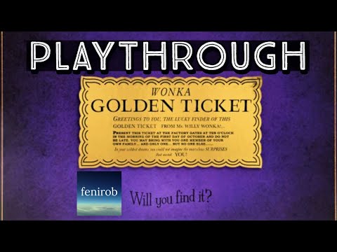 The Golden Ticket Game | Willy Wonka | Playthrough