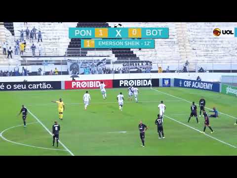 GOL DA PONTE PRETA - SHEIK - PONTE PRETA X BOTAFOGO - 20/08 - BRASILEIRÃO 2017