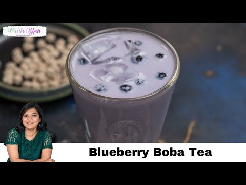 Blueberry Boba Tea Recipe