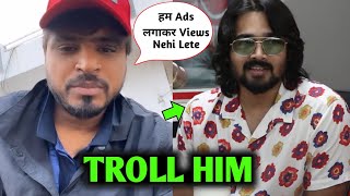 Amit Bhadana Troll Bhuvan Bam Dhindora Web Series on His Promotion 😱