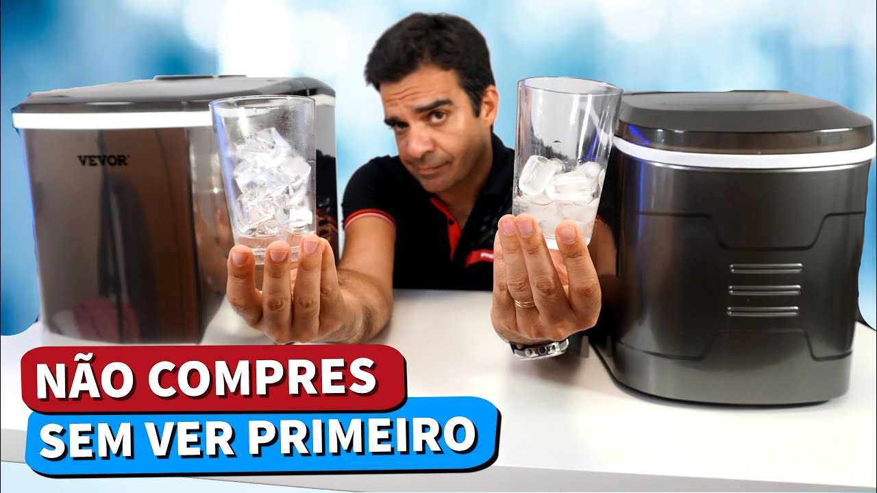 NÃO COMPRES sem ver primeiro! Faz Gelo Rápido! Comparativo da Melhor Máquina de Fazer Gelo! (2022)