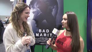 Jacqueline Byers - Wondercon 2018 video