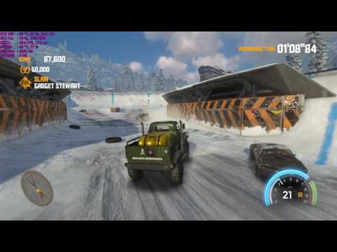 FlatOut 4: Total Insanity [FlatOut Mode] Playthrough Part 33 - "Deathmatch - Mountain Arena"