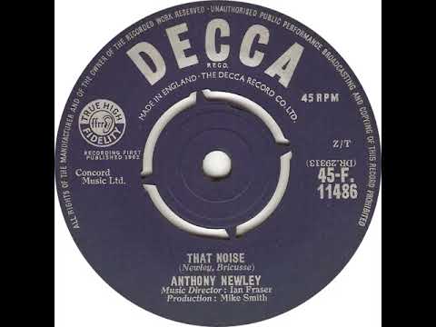 UK New Entry 1962 (164) Anthony Newley - That Noise