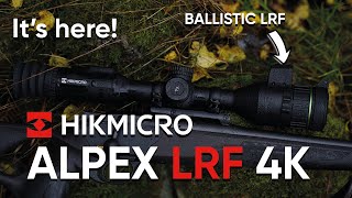 Video: Hikmicro Alpex A50EL LRF 3.5x50 4K 3840x2160 Nattsikte