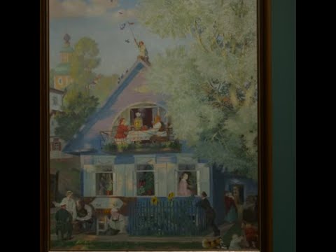 Boris Kustodiev Teil 3: der Zyklus des Lebens im "Blauen Häuschen"