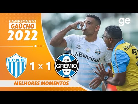Gols e lances de Novo Hamburgo x Grêmio