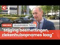 Veiligheidsregio's wachten af of zij regionaal maatregelen kunnen gaan nemen