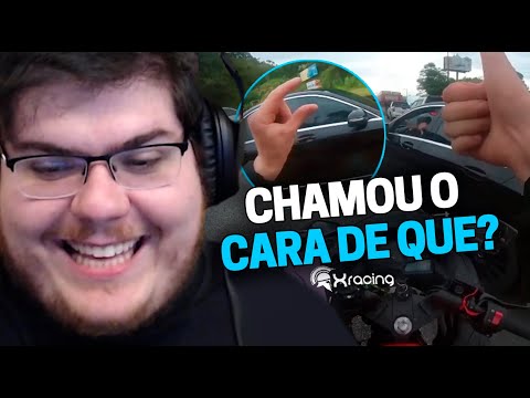 CASIMIRO REAGE: SUSTOS DE MOTO (EP. 144) SÓ PILOTO DE CAMINHÃO - XRACING | Cortes do Casimito