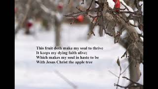 ‘Jesus Christ the Apple Tree’ original music compostion by Elizabeth Poston © 1967