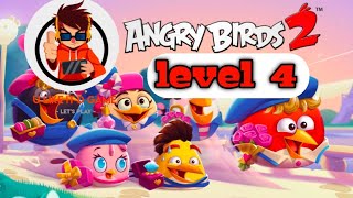 Angry birds level 4️⃣ Game 🎯 play @ulikeitdgame    #game #howtoplaygame