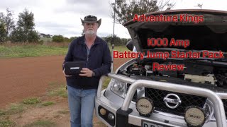 Review of the Adventure Kings Lithium Jump Starter Pack