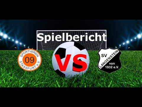 Spielbericht SV 09 Stassfurt - SV Langenstein