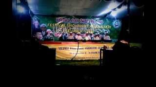 preview picture of video 'Banjari Baitul Huda Mojosari - Festival Al Banjari SeJatim Di Mojokerto 2013'