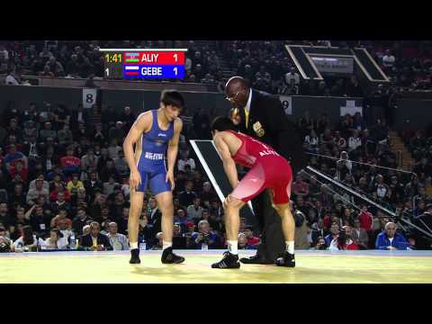 55Kg Final 3-5 match 02 - Freestyle Wrestling - European Championships 2013