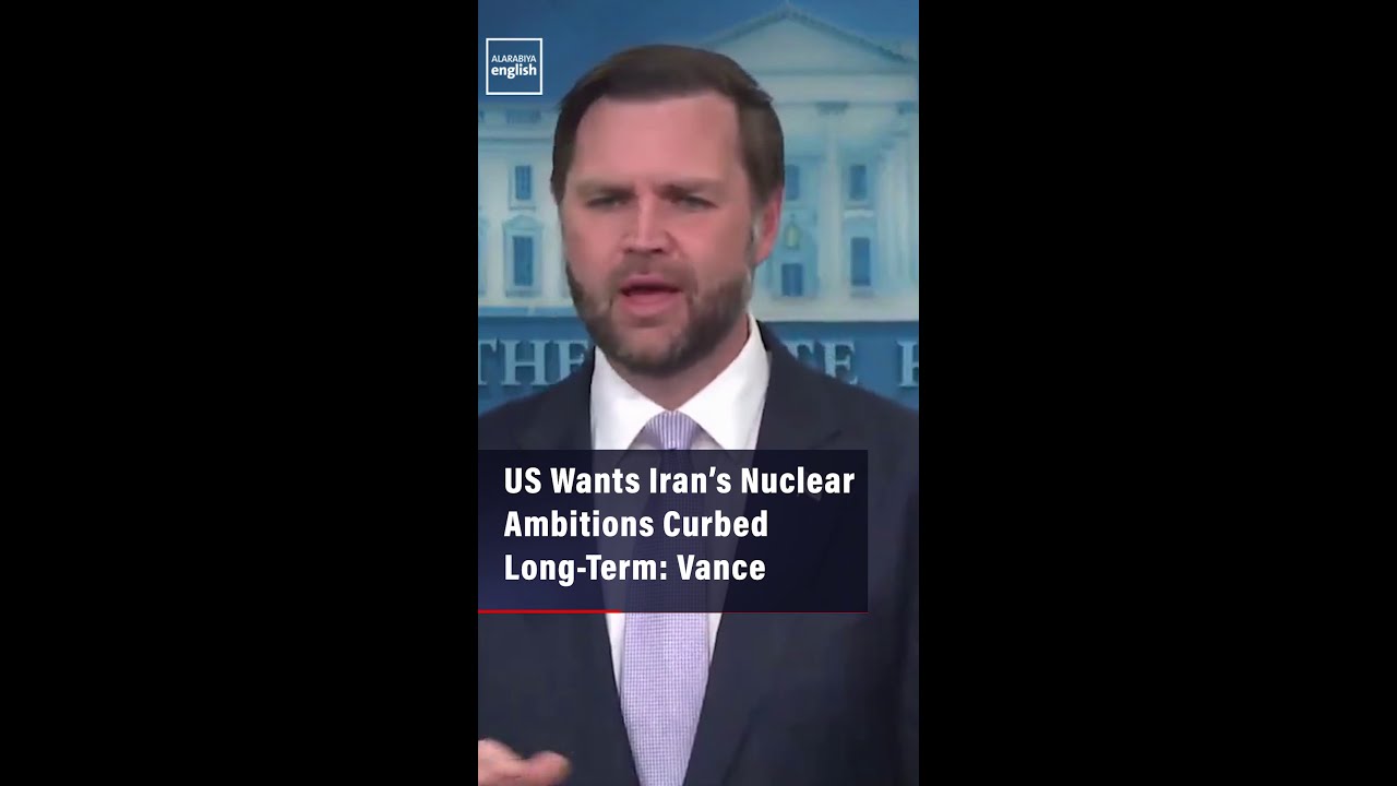 Video | US Wants Iran’s Nuclear Ambitions Curbed Long-Term: Vance