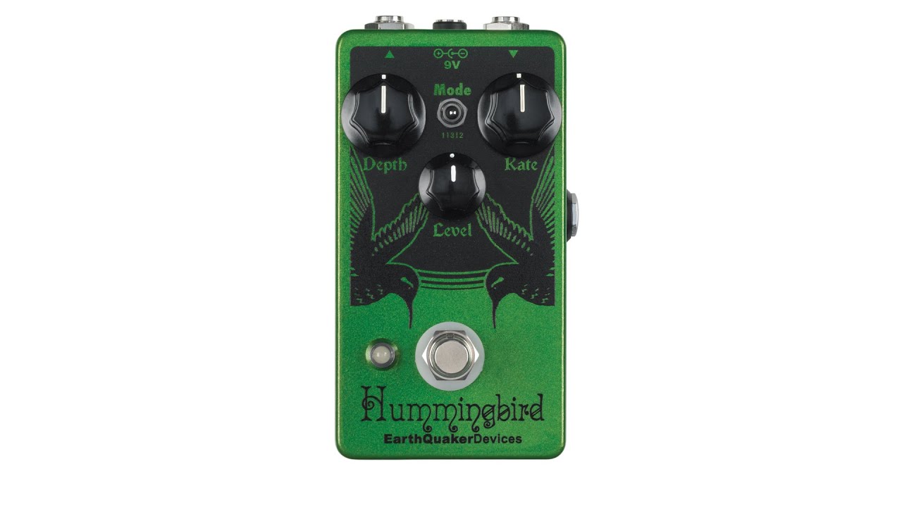 EarthQuaker Devices Hummingbird v4 Repeat Percussions Tremolo Pedal