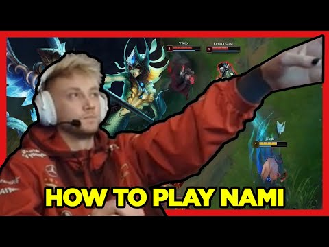 HOW TO PLAY (and TRADE) with NAMI - Rekkles Los Ratones Clip