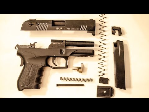 SUR STRM | Не полная разборка и сборка стартового пистолета и магазина