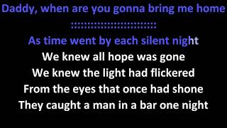 Emerson, Lake &amp; Palmer - Daddy KARAOKE