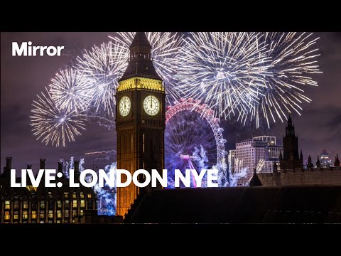 LIVE: London celebrates New Year's Eve with fireworks on the Thames