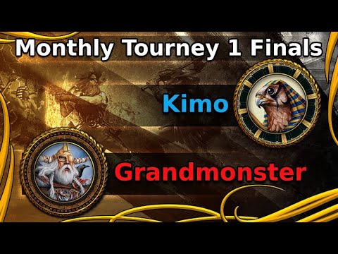 Age of Mythology: Kimo vs Grandmonster - Meta Plays Monthly Tournament #1