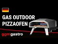 Commercial Outdoor Gas Pizza Oven PREMIUM – Portable – Propane – 12-inch pizzas – 4.65 kW