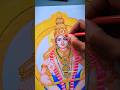 Ayyappa Drawing Part1 Ayyappa Ayyappan Shortsfeed Sabarimala Lordayyappa