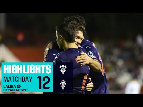 Resumen de Albacete vs Real Sporting Matchday 12