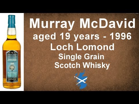 Murray McDavid - Loch Lomond 1996 aged 19 year Single Grain Scotch Whisky Review #153 WhiskyJason