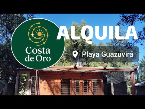 Costa de Oro Inmobiliaria Alquila Monoambiente Playa Guazuvirá Costa de Canelones lado sur
