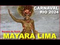 Carnival Rio 2024 MAYARA LIMA Samba Queen Brazil 4K