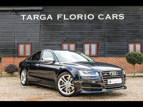 Audi S8 4.0 TFSI V8 4dr Saloon Automatic Finished in Moonlight Blue - Virtual Tour / Walk Around