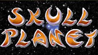 Skull Planet Under Jolly Roger