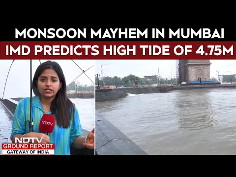 Monsoon Mayhem in Mumbai: IMD Predicts High Tide of 4.75M