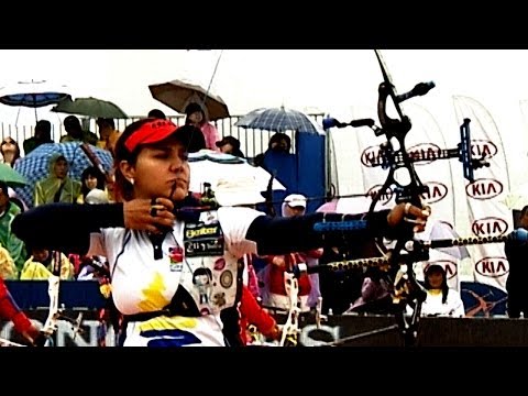 China v Colombia – recurve women team gold | Shanghai 2014 Archery World Cup S1