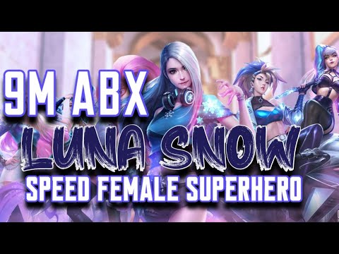 [ ABX ] LUNA SNOW Speed Female Superhero AbX! 9 million!! Try this Rotation!! #MFF #Marvel #Lunasnow