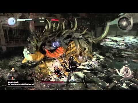 Nioh Alpha Demo- Nue boss fight