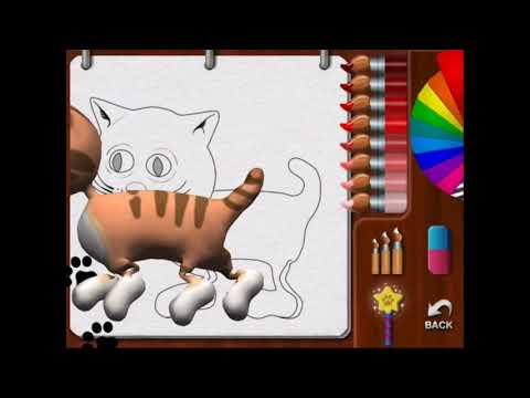 Paint my Cat: Color and Play Video