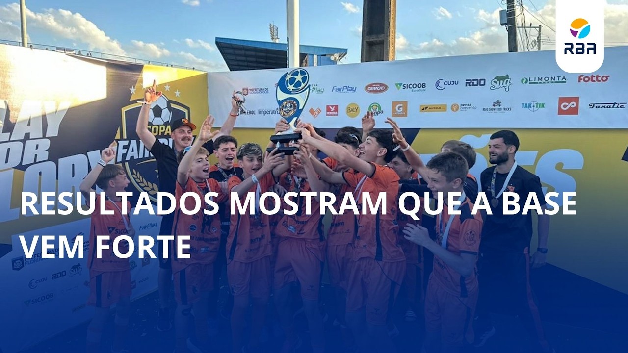Escolinha do Santa. Resultados mostram que a base vem forte