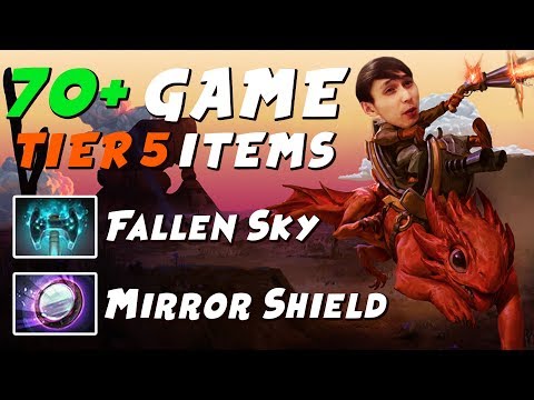 FIRST TIME 70+ GAME TIER 5 NEUTRAL ITEMS (SingSing Dota 2 Highlights #1507)