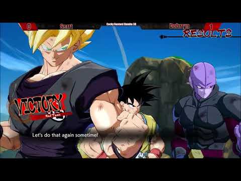 -DBFZ- Serrt (Hit/BaseGoku/SSJGoku) vs Doobrzyn (Trunks/KidBuu/SSJGoku) Kumite 38
