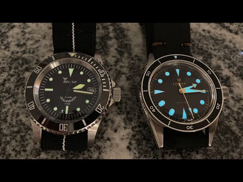 Squale 1545 Original vs Lorier Neptune. Can a Microbrand compete with a Old Swiss company?