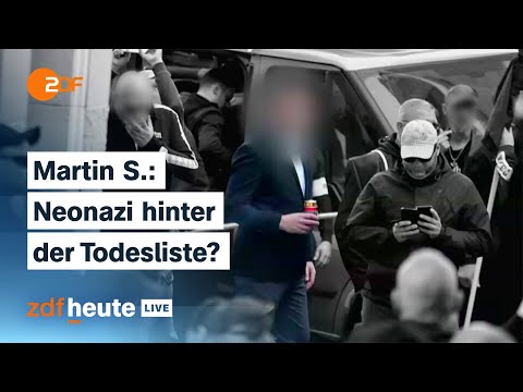 Merkel and Scholz on death list: Martin S. and the Dortmund neo-Nazi scene | ZDFheute live