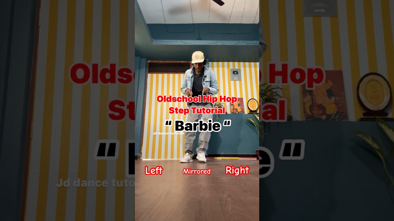 Old school hip hop basic step tutorial #hiphopdance #jddancetutorial #hiphop