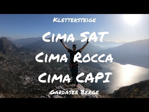 Cima Sat Rocca Capi Oktober 2019 - Klettersteige Gardasee von Riva