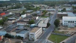 preview picture of video 'Threefoot view of Meridian, Mississippi'