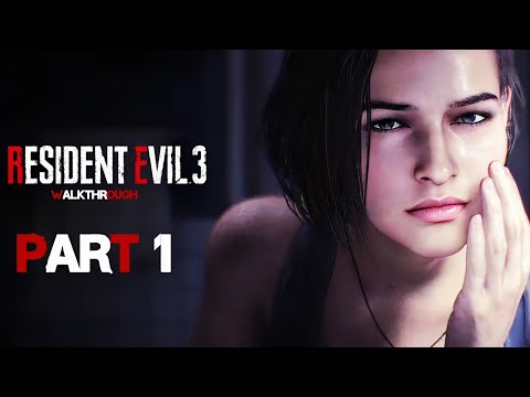 RESIDENT EVIL 3 REMAKE Walkthrough Gameplay Part 1 - INTRO (4K 60FPS