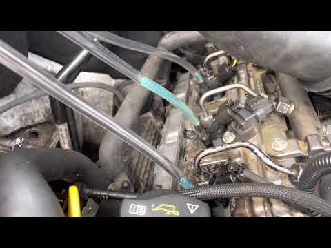 Mercedes Benz Sprinter 2011 Injector Return Leak Test